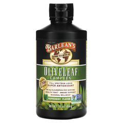 Barlean's, Комплекс из листьев оливы, вкус перечной мяты, 454 г (16 унций)