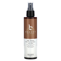 Beauty By Earth, Self Tanner, спрей для загара для тела, цитрусовая и мята, 177 мл (6 жидк. Унций)