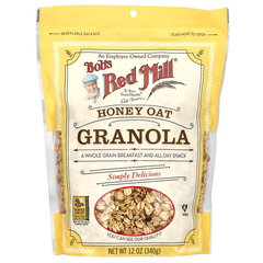 Bob's Red Mill, Мюсли с овсяными хлопьями и медом, 12 унций (340 г)