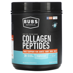 BUBS Naturals, Пептиды коллагена, без добавок, 567 г (1,25 фунта)