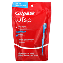 Colgate, Wisp, Max Fresh, перечная мята`` 24 пакетика
