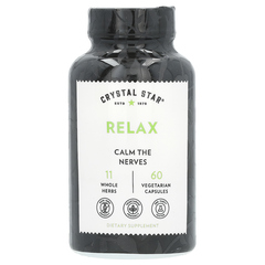 Crystal Star, Relax, 60 вегетарианских капсул