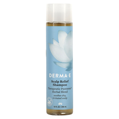 DERMA E, Scalp Relief Shampoo, шампунь для ухода за кожей головы, 296 мл (10 жидк. унций)