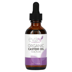 Eva Naturals, Органическое касторовое масло, 60 мл (2 унции)