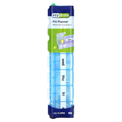 Ezy Dose, еженедельный органайзер для таблеток с замком, размер XL, 1 шт., 1 шт.