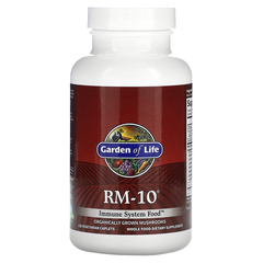Garden of Life, RM-10, Immune System Food, добавка для укрепления иммунитета, 120 вегетарианских капсул