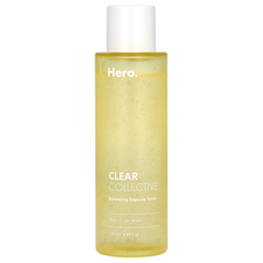 Hero Cosmetics, Clear Collective, балансирующий тоник с капсулами, 130 мл (4,40 жидк. унции)