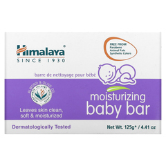 Himalaya, увлажняющее детское кусковое мыло, 125 г (4,41 унции)