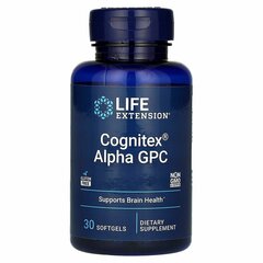Life Extension, Cognitex, альфа-ГФХ, 30 капсул