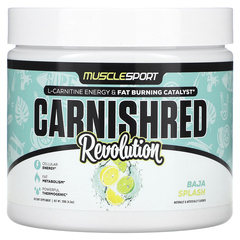 MuscleSport, Carnishred, Revolution, Baja Splash, 120 г (4,3 унции)