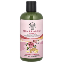 Petal Fresh, Pure, восстанавливающий и питательный шампунь, с имбирем и розовой водой, 475 мл (16 жидк. унций)