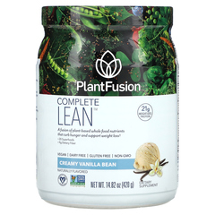 PlantFusion, Complete Lean, сливочные стручки ванили, 420 г (14,82 унции)