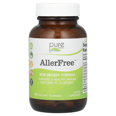 Pure Essence, AllerFree, 60 растительных капсул
