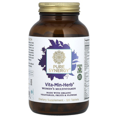 Pure Synergy, Vita-Min-Herb, мультивитамины для женщин, 120 таблеток