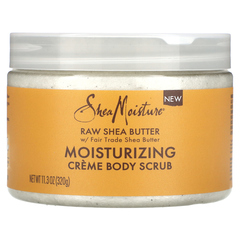 SheaMoisture, необработанное масло ши, увлажняющий крем-скраб для тела, 320 г (11,3 унции)
