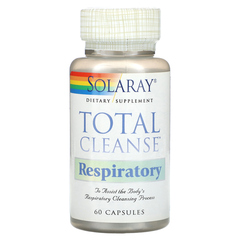 Solaray, Total Clean, респираторная, 60 капсул