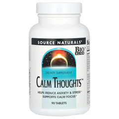 Source Naturals, Calm Thoughts, 90 таблеток