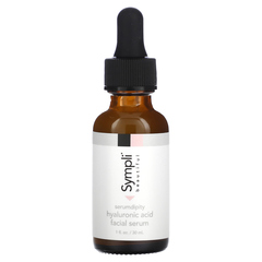 Sympli Beautiful, Serumdipity, сыворотка для лица с гиалуроновой кислотой, 30 мл (1 жидк. унция)