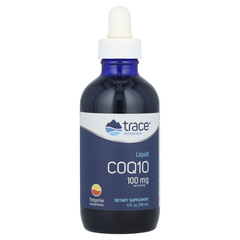 Trace Minerals ®, жидкий коэнзим Q10, со вкусом мандарина, 118 мл (4 жидк. унции)