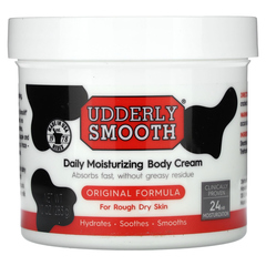 Udderly Smooth, увлажняющий крем для тела для ежедневного применения, оригинальная формула, 340 г (12 унций)