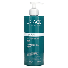 Uriage, EAU Thermale, Hyseac, очищающий гель, 500 мл (17 жидк. Унций)