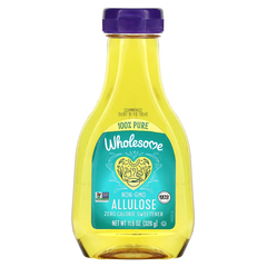 Wholesome Sweeteners, Allulose, Жидкий подсластитель с нулевой калорийностью, 11,5 унций (326 г)