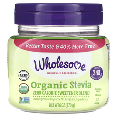 Wholesome Sweeteners, органическая стевия, 170 г (6 унций)