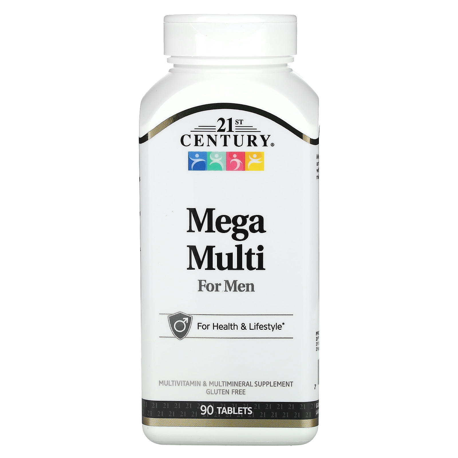 21st Century, Mega Multi, мультивитамины для мужчин, 90 таблеток