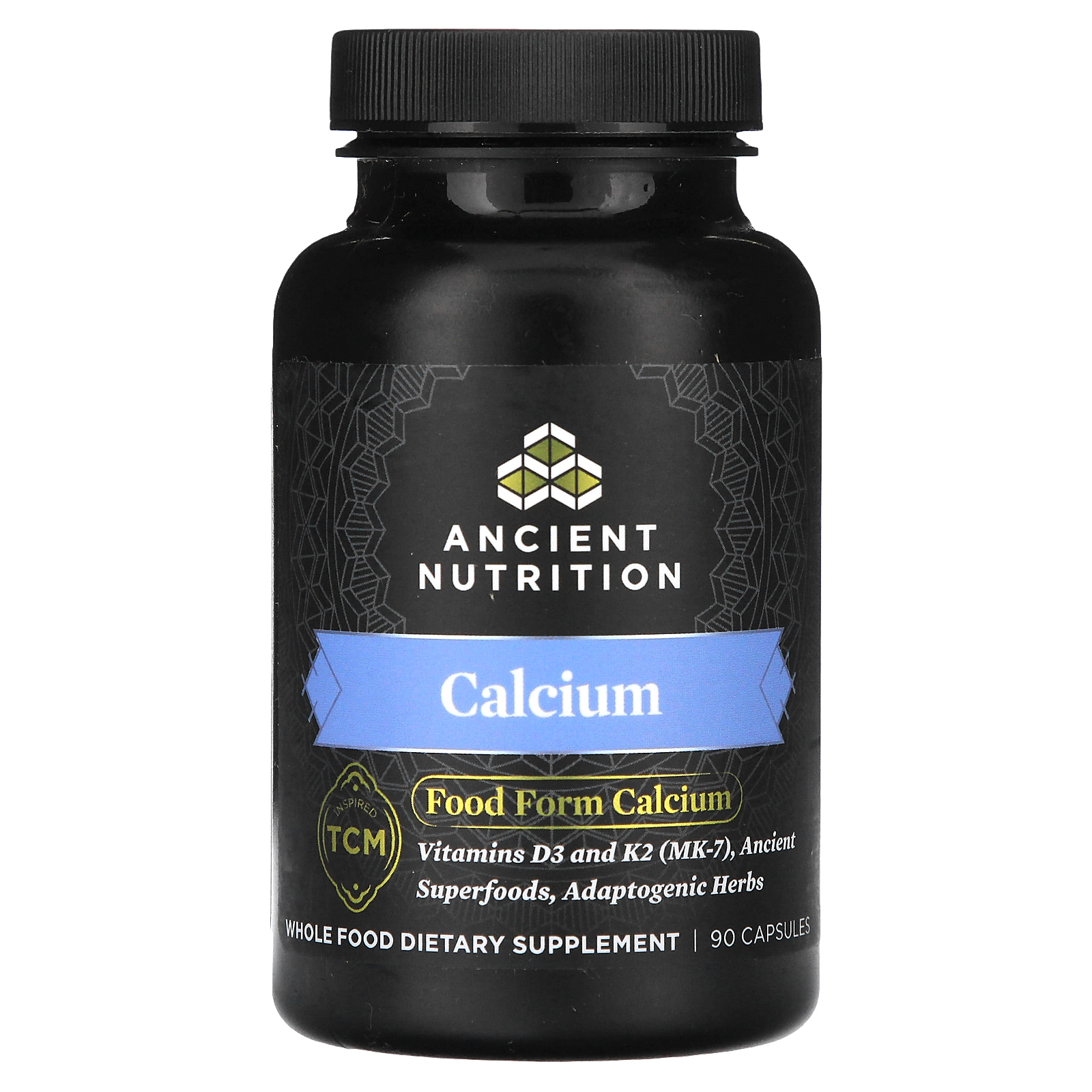 Ancient Nutrition, Кальций, 90 капсул