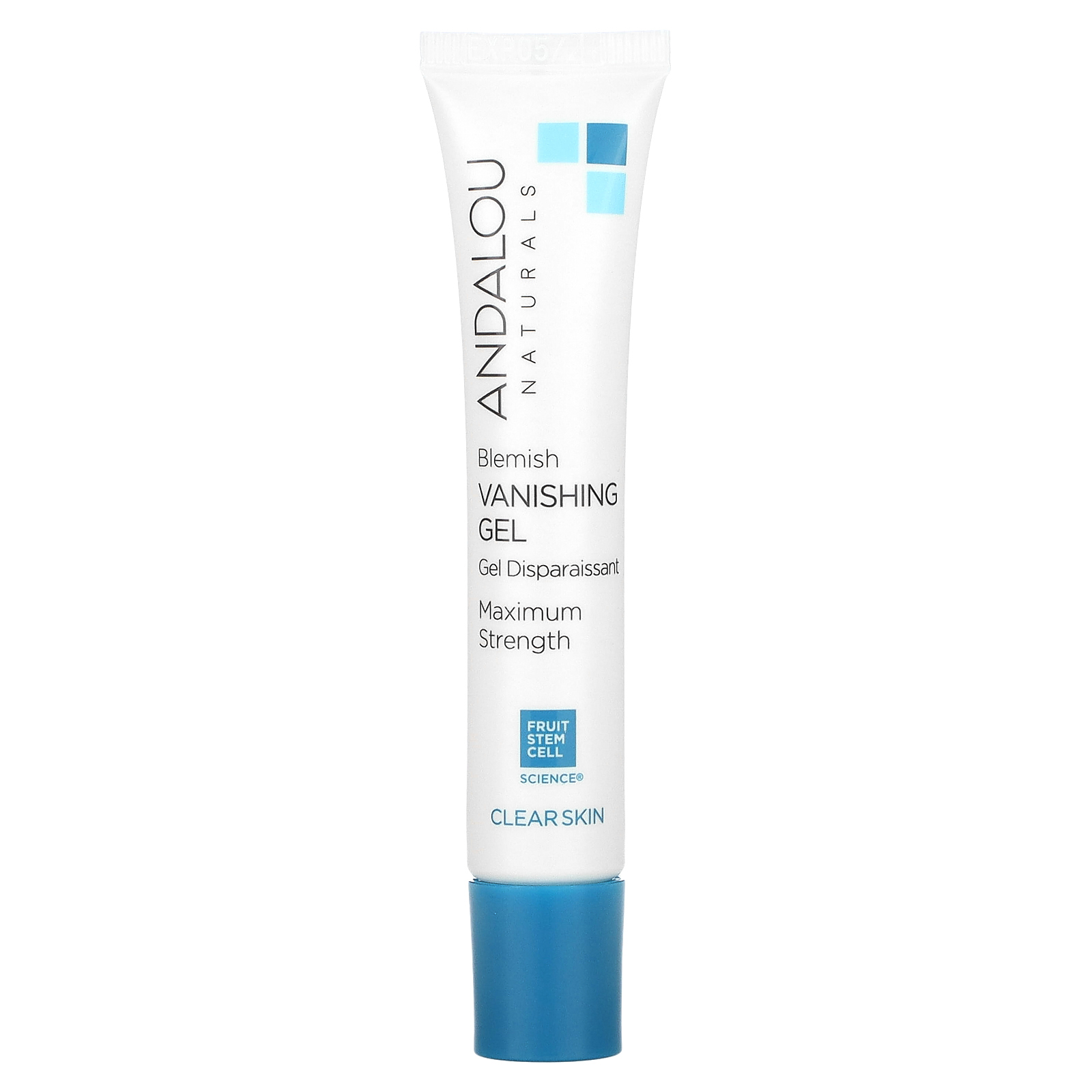 Andalou Naturals, гель для устранения несовершенств, максимальная сила, чистая кожа, 18 мл (6 жидких унций)