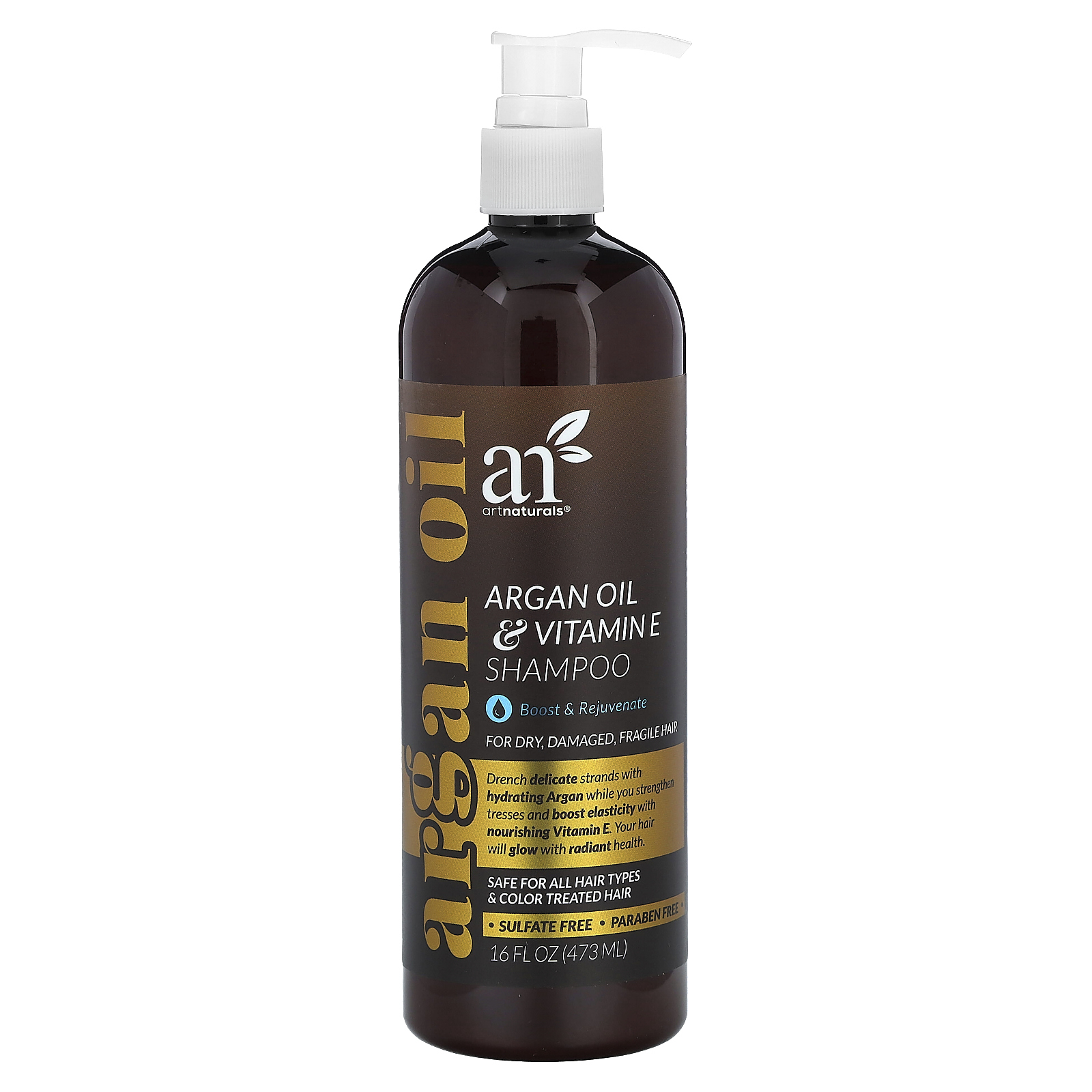 artnaturals, Шампунь с аргановым маслом и витамином Е, 473 мл (16 жидк. Унций)