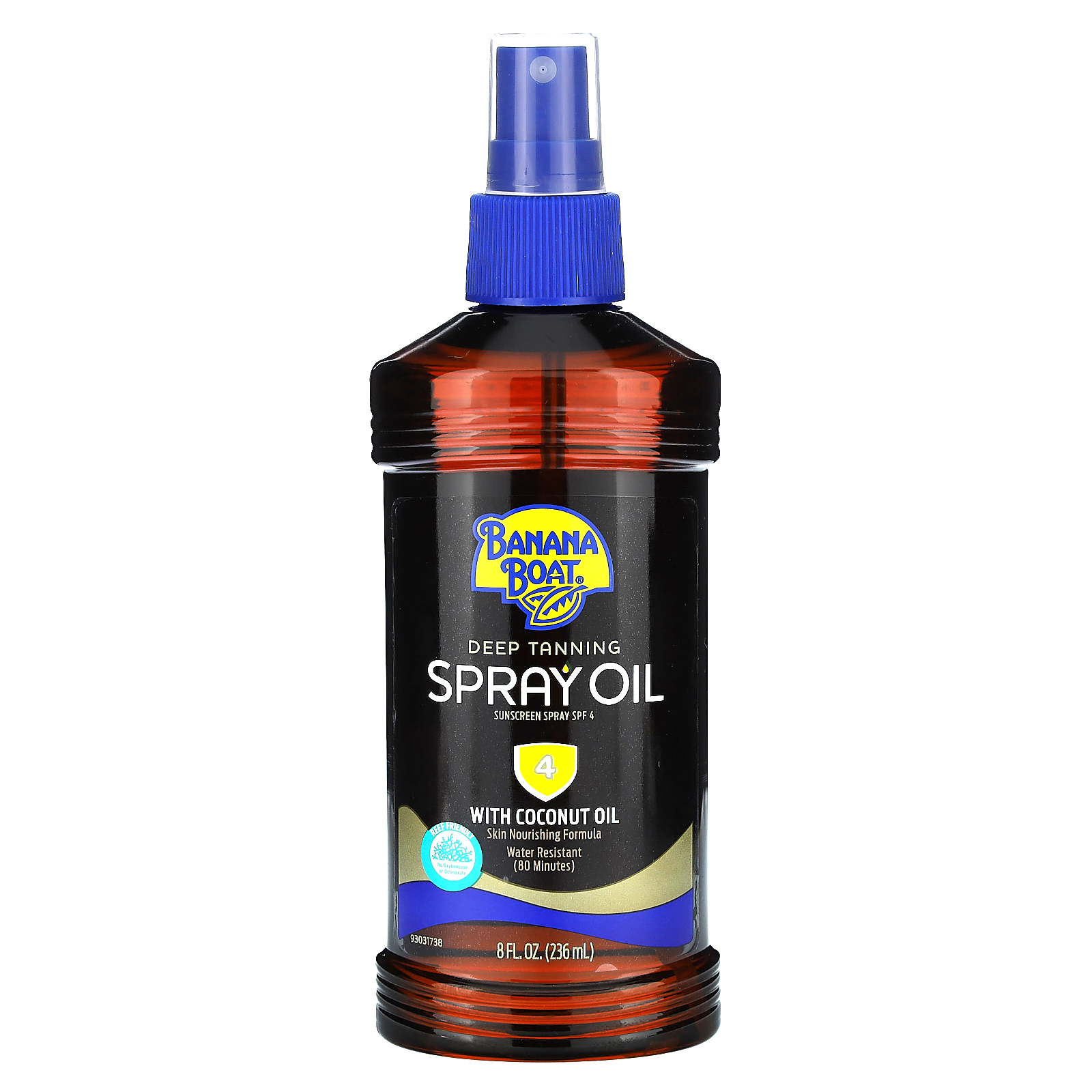 Banana Boat, масло для интенсивного загара с кокосовым маслом, SPF 4, 236 мл (8 жидк. унций)