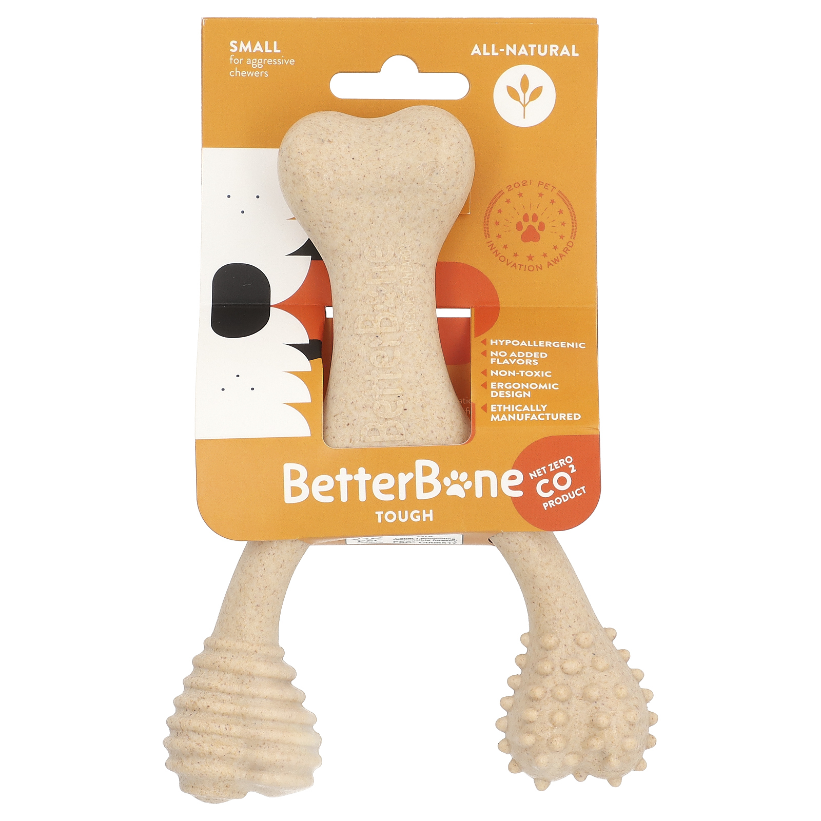 BetterBone, Tough Chew Bone, маленькая жевательная таблетка, 1 шт.