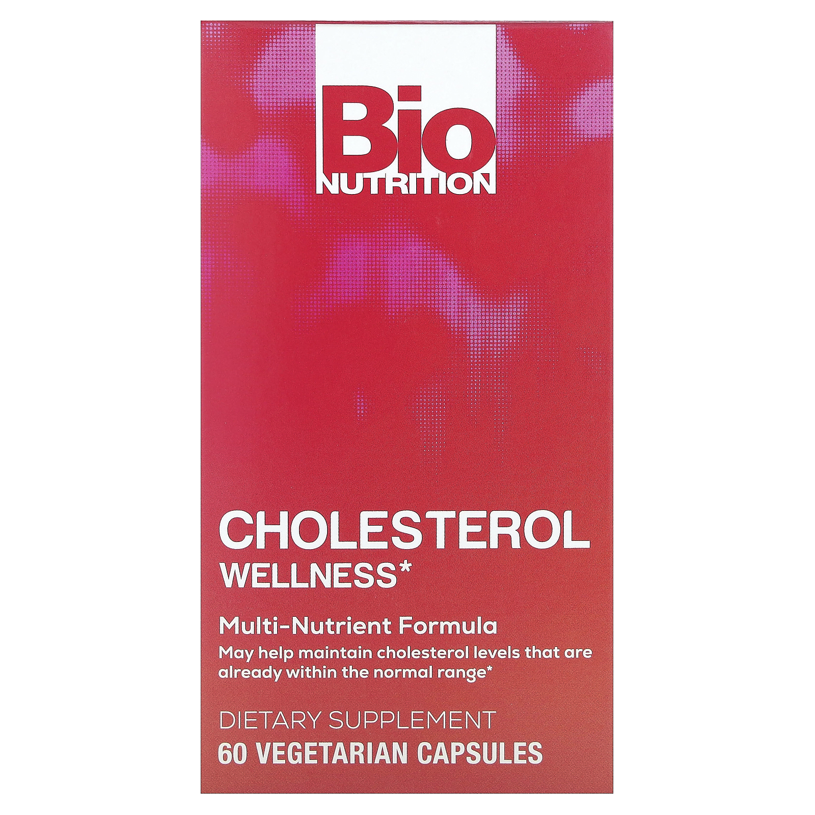 Bio Nutrition, Cholesterol Wellness, 60 вегетарианских капсул