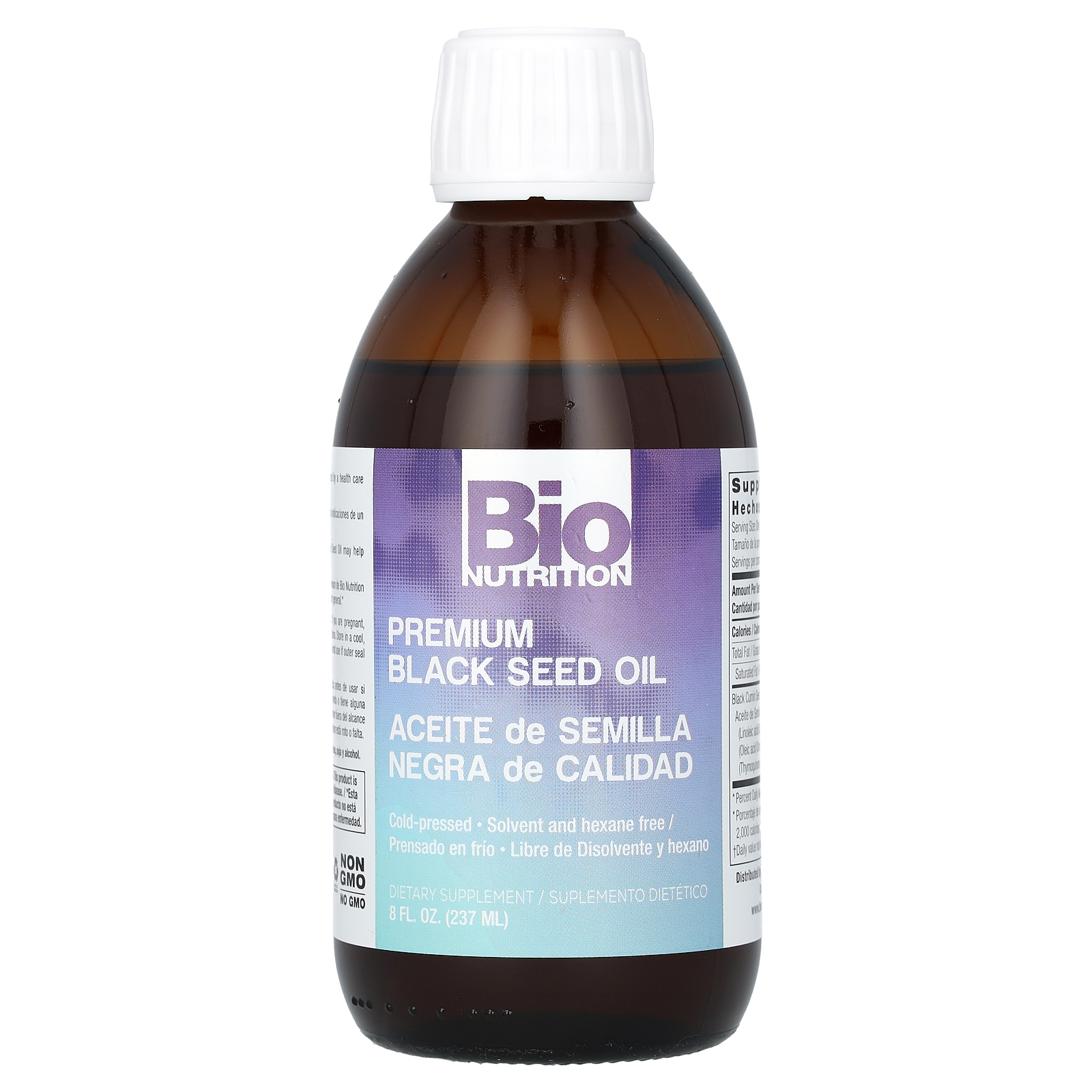 Bio Nutrition, Масло черного тмина премиального качества, 237 мл (8 жидк. Унций)