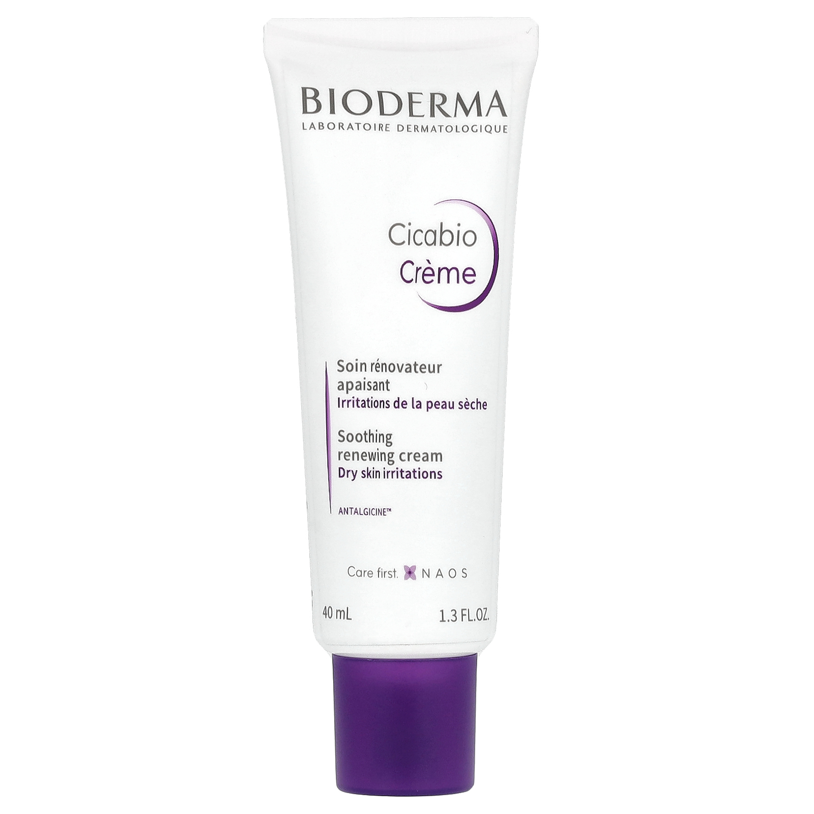 Bioderma, Cicabio, успокаивающий восстанавливающий крем, 40 мл (1,3 жидк. Унции)