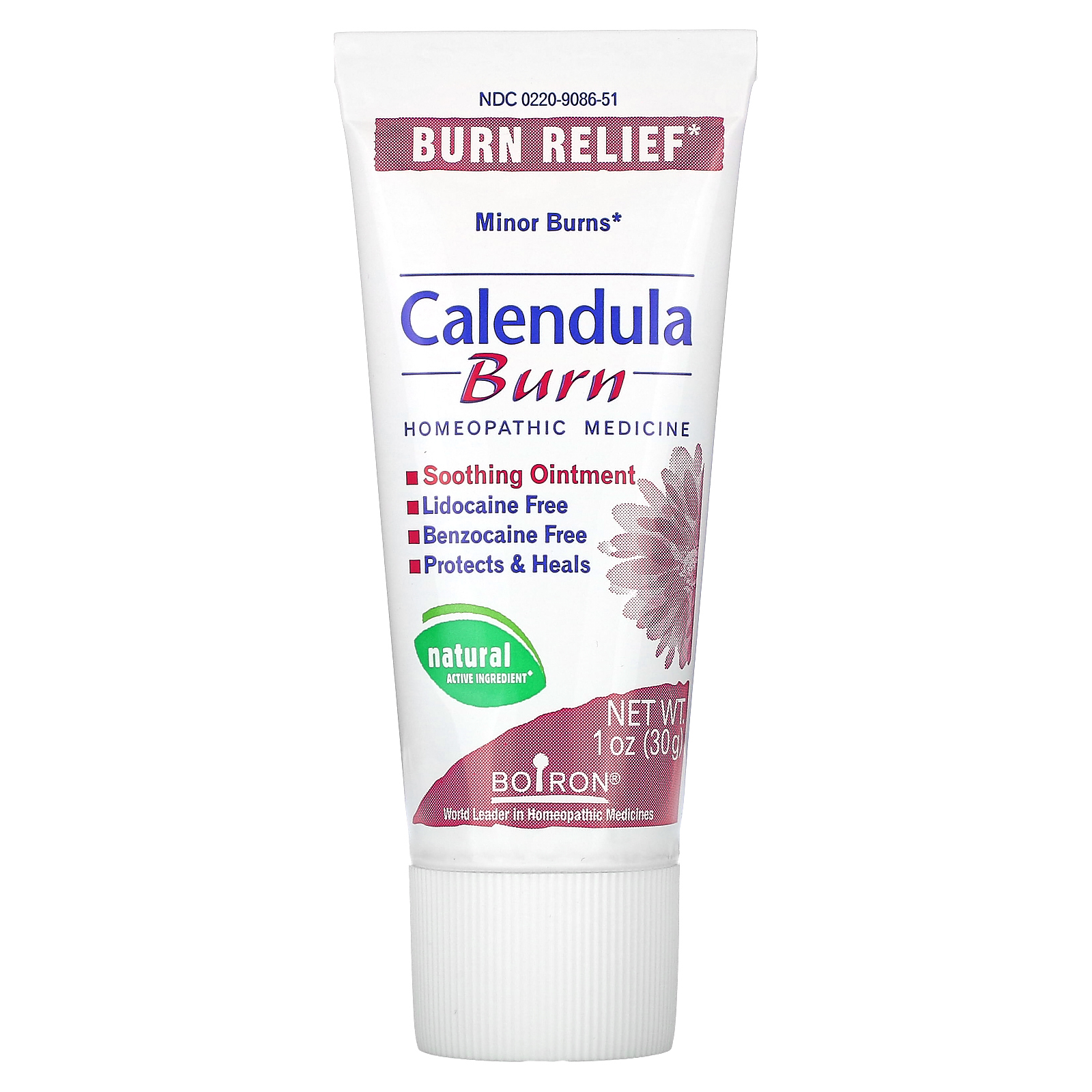 Boiron, календула (Calendula Burn), 30 г (1 унция)