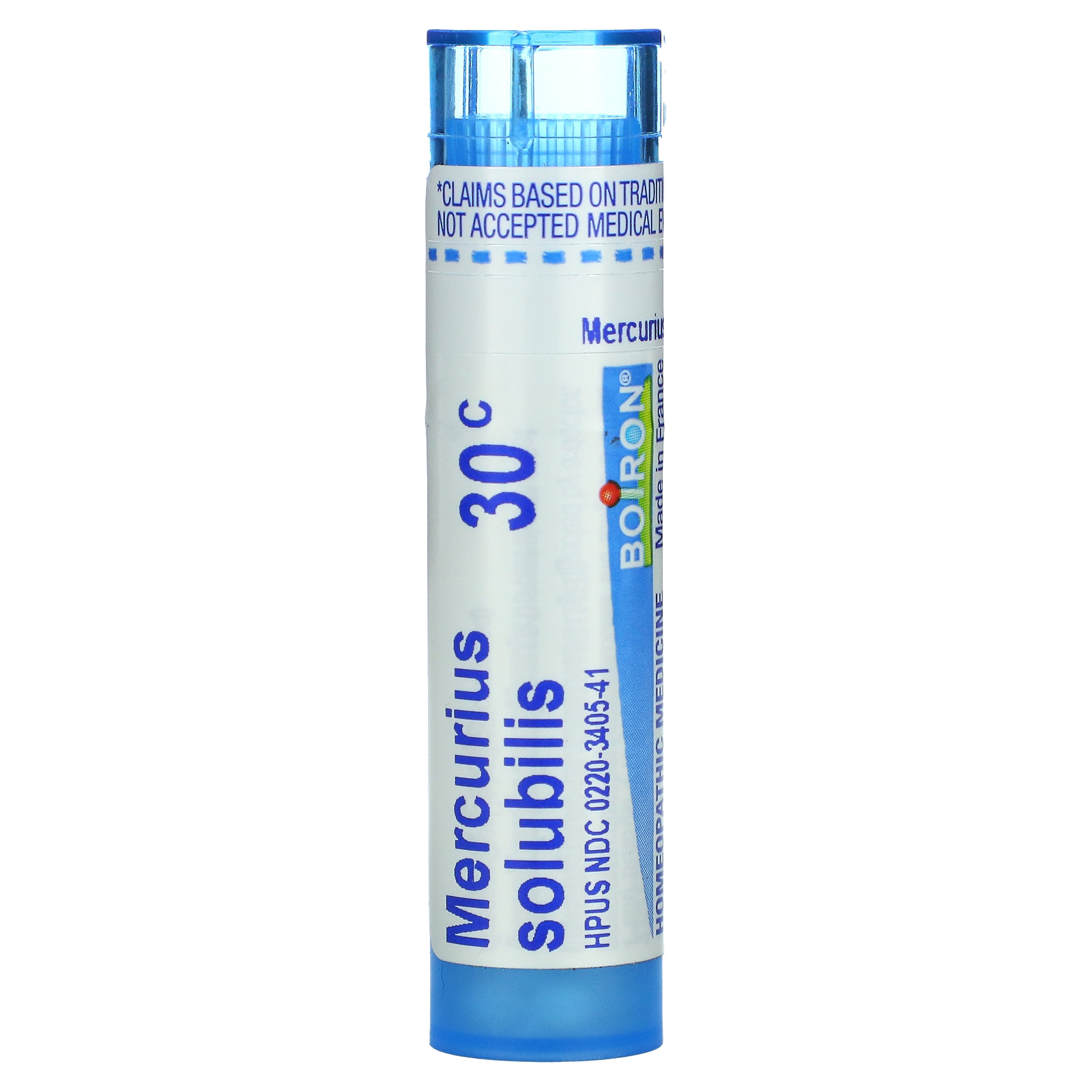 Boiron, Меркуриус солюбилис, 30C, прибл. 80 гранул