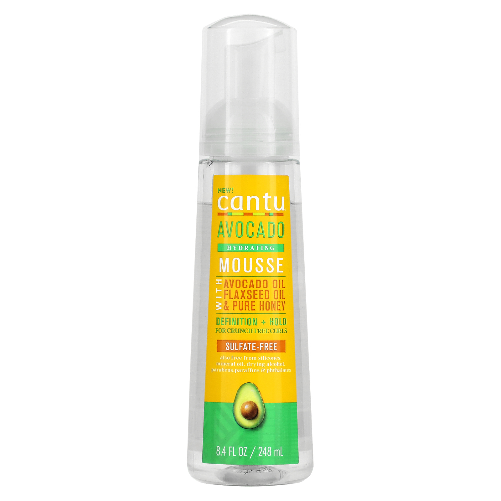 Cantu, Увлажняющий мусс из авокадо, 248 мл (8,4 жидк. Унции)