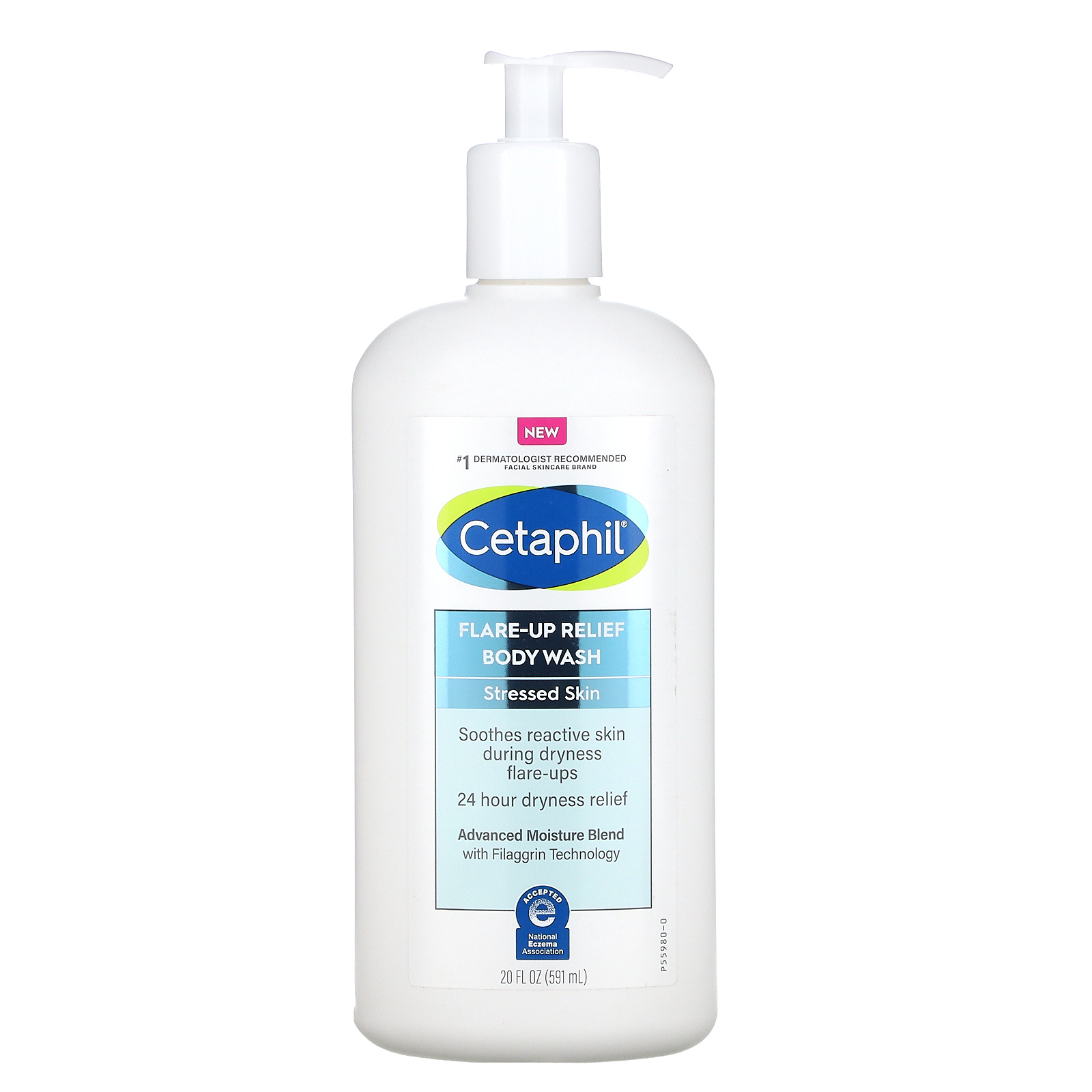 Cetaphil, Очищающее гель для душа, против стресса, 591 мл (20 жидк. Унций)