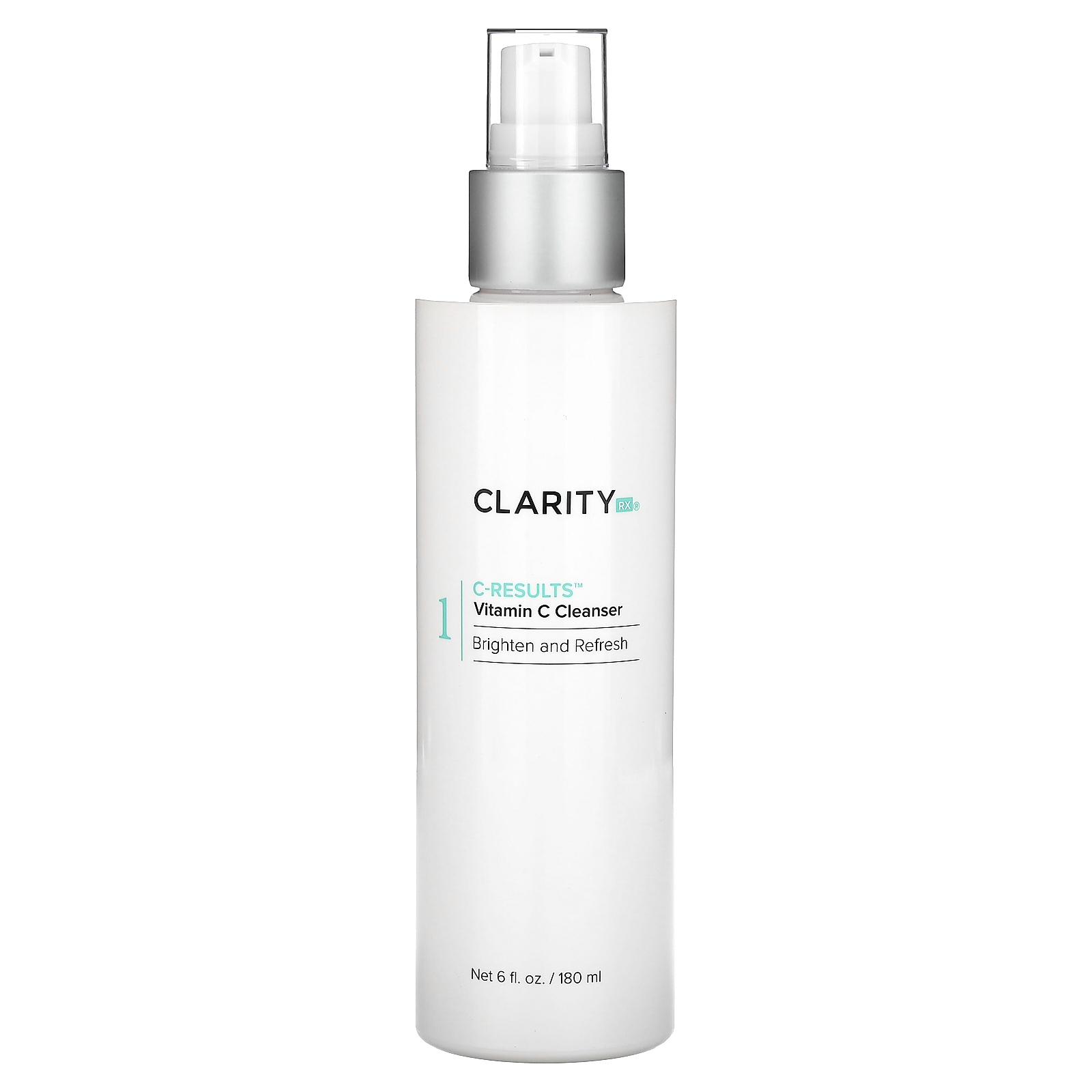 ClarityRx, C-Results, очищающее средство с витамином С, 180 мл (6 жидк. унций)