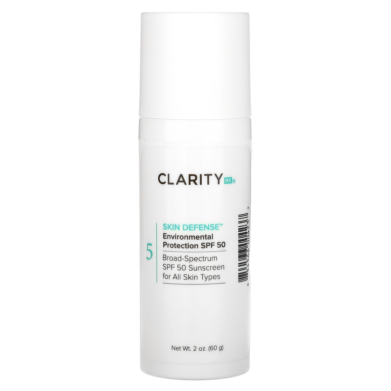 ClarityRx, Skin Defense, Environmental Protection, SPF 50, 60 г (2 унции)