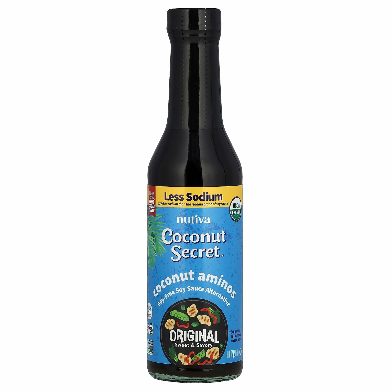 Coconut Secret, Coconut Aminos, альтернативный соевый соус без сои, оригинальный вкус, 237 мл (8 жидк. унций)