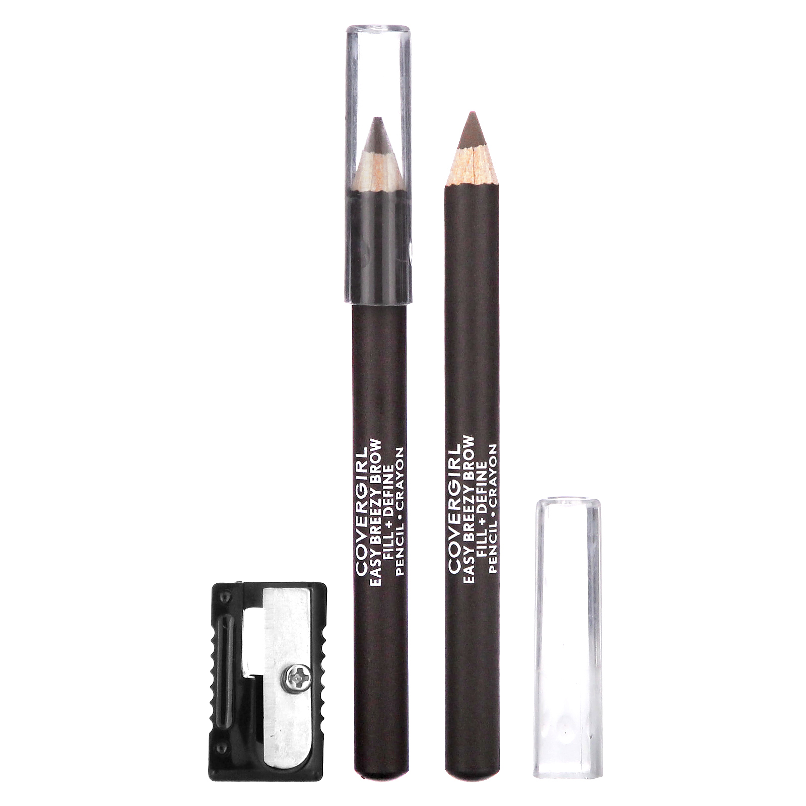 Covergirl, Easy Breezy Brow, карандаш для бровей, оттенок 505 насыщенный коричневый, 1,7 г (0,06 унции)
