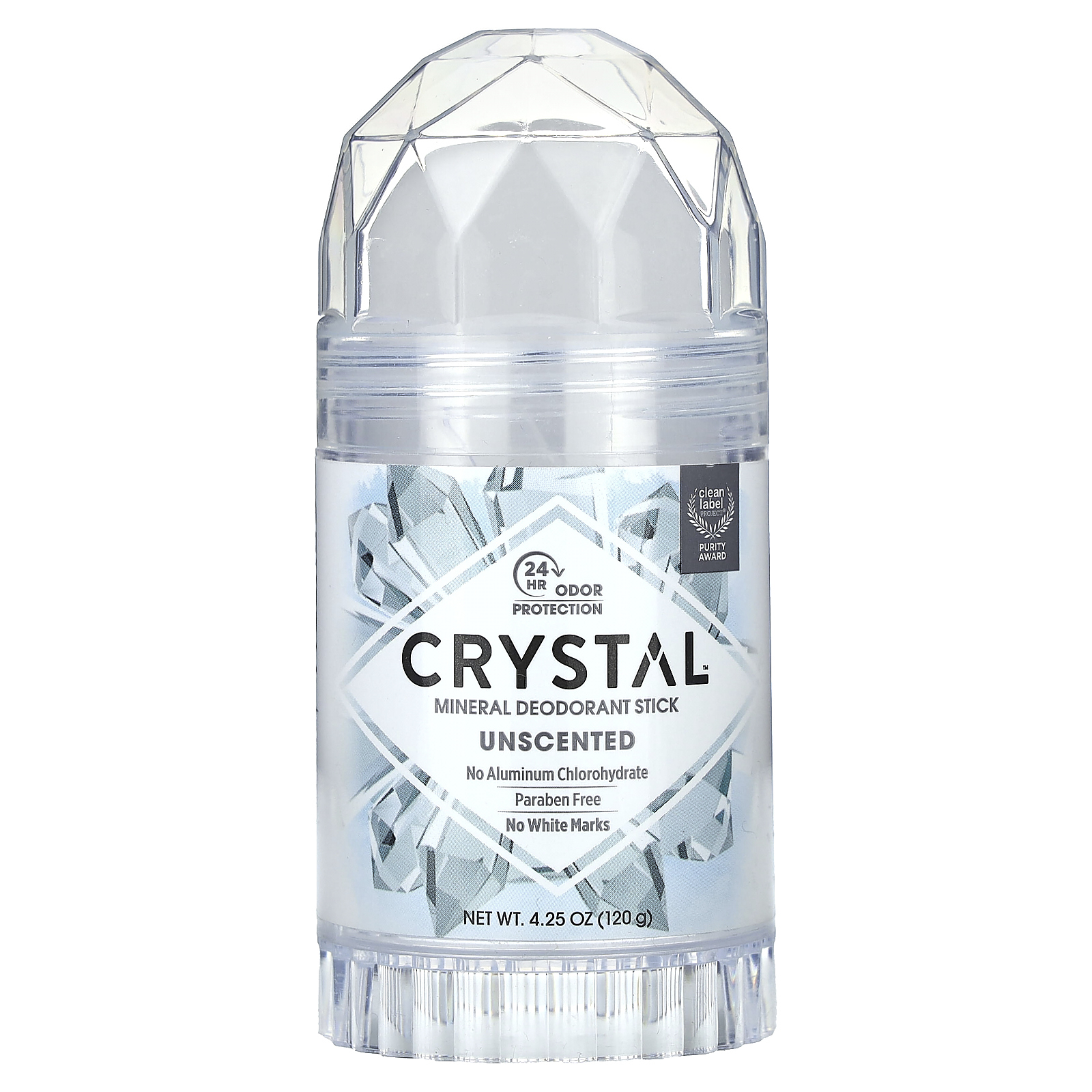 Crystal, минеральный дезодорант-карандаш, без запаха, 120 г (4,25 унции)