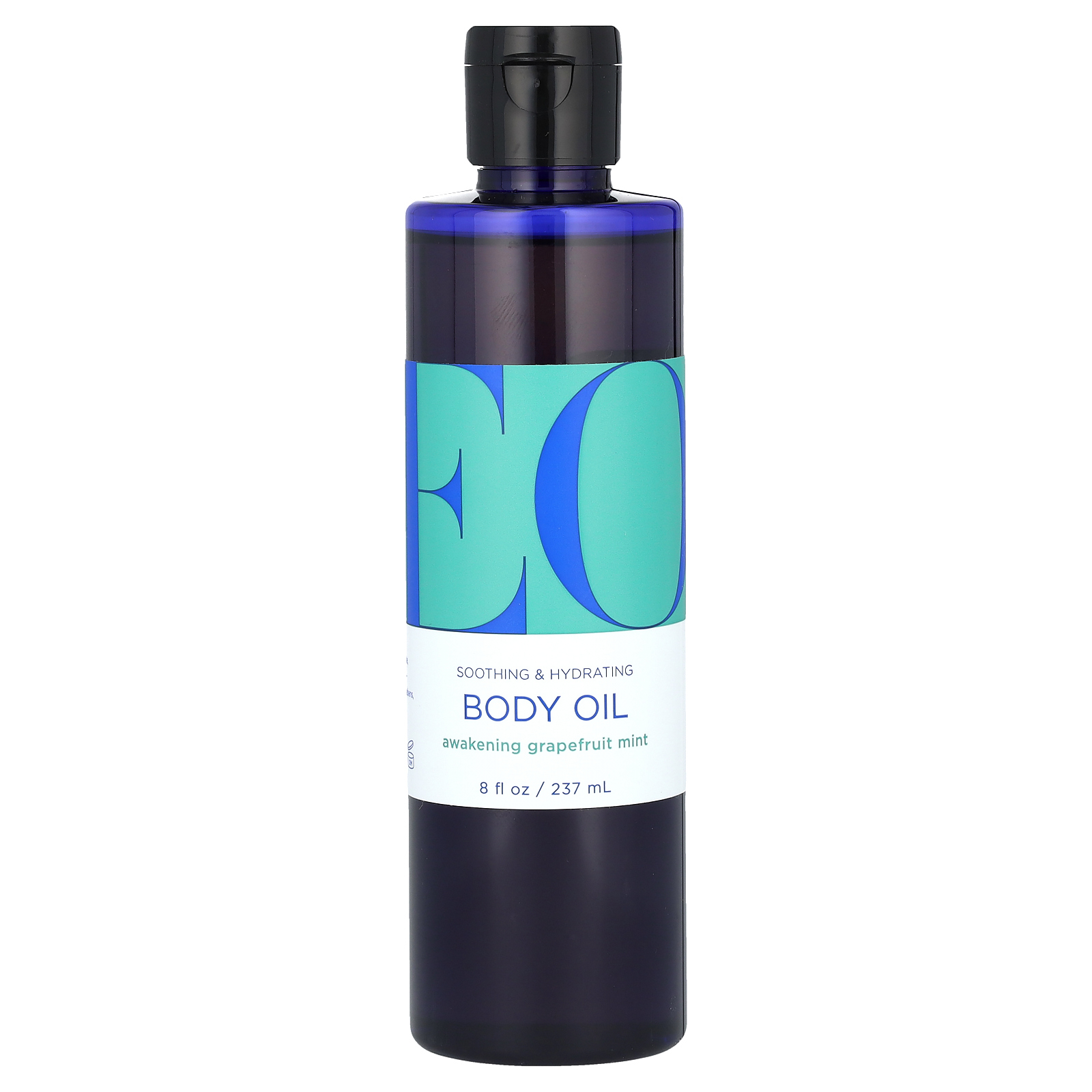 EO Products, масло для тела, бодрящий грейпфрут и мята, 237 мл (8 жидк. унций)