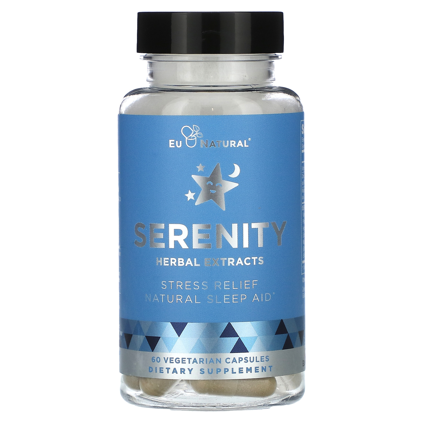 Eu Natural, Травяные экстракты Serenity, 60 вегетарианских капсул