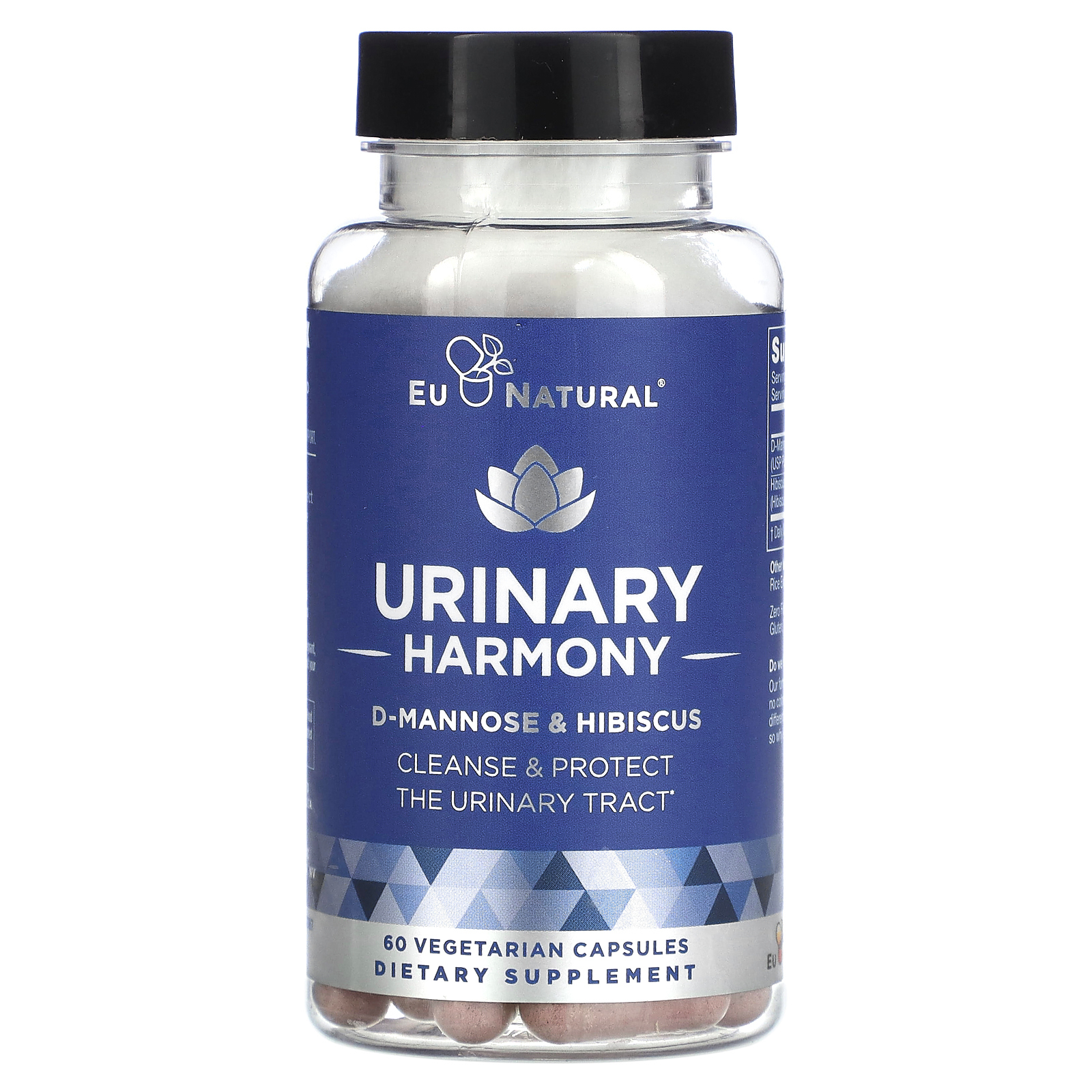 Eu Natural, Urinary Harmony, поддержка мочевыводящих путей, 60 вегетарианских капсул