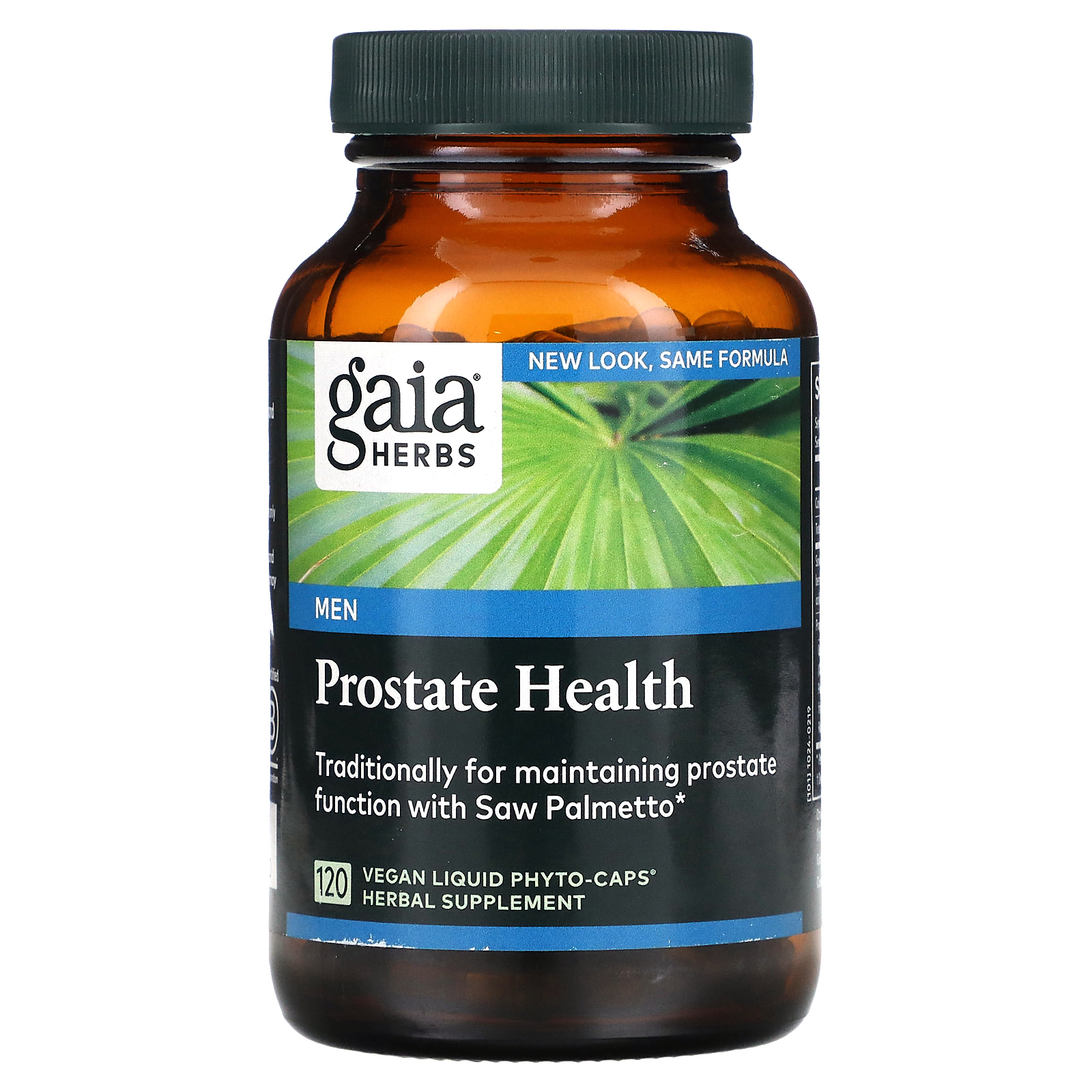 Gaia Herbs, Средство для поддержания здоровья простаты, 120 веганских капсул Phyto-Cap