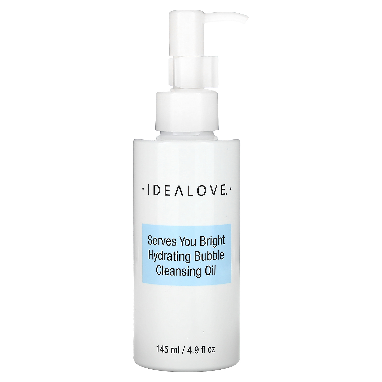 Idealove, Serves You Bright, увлажняющее пенящееся очищающее масло, 145 мл (4,9 жидк. унции)